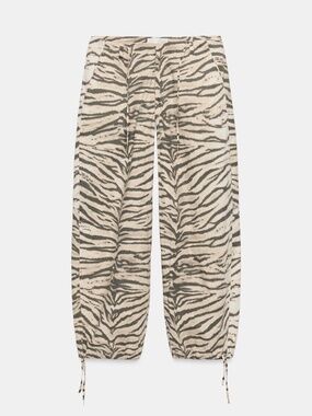 ZARA Animal Print Pants